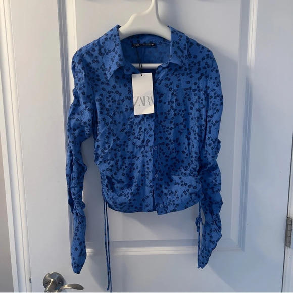 Zara printed blouse size  S - Picture 3 of 6